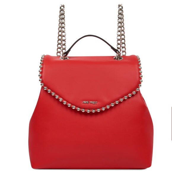 Nine West Handbags - Nine West Aveline Chain Strap Purse Backpack (NWT)